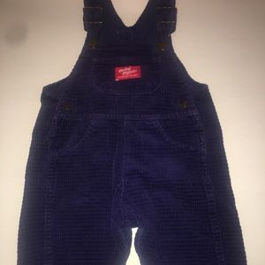 Vintage Baby B'Gosh Vestbak Navy Corduroy Sz 12M